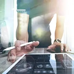 Add displays to your booth to keep visitors interested