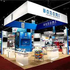 Bonomi Trade show booth