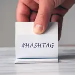 Using branded hashtags to increase booth engagement