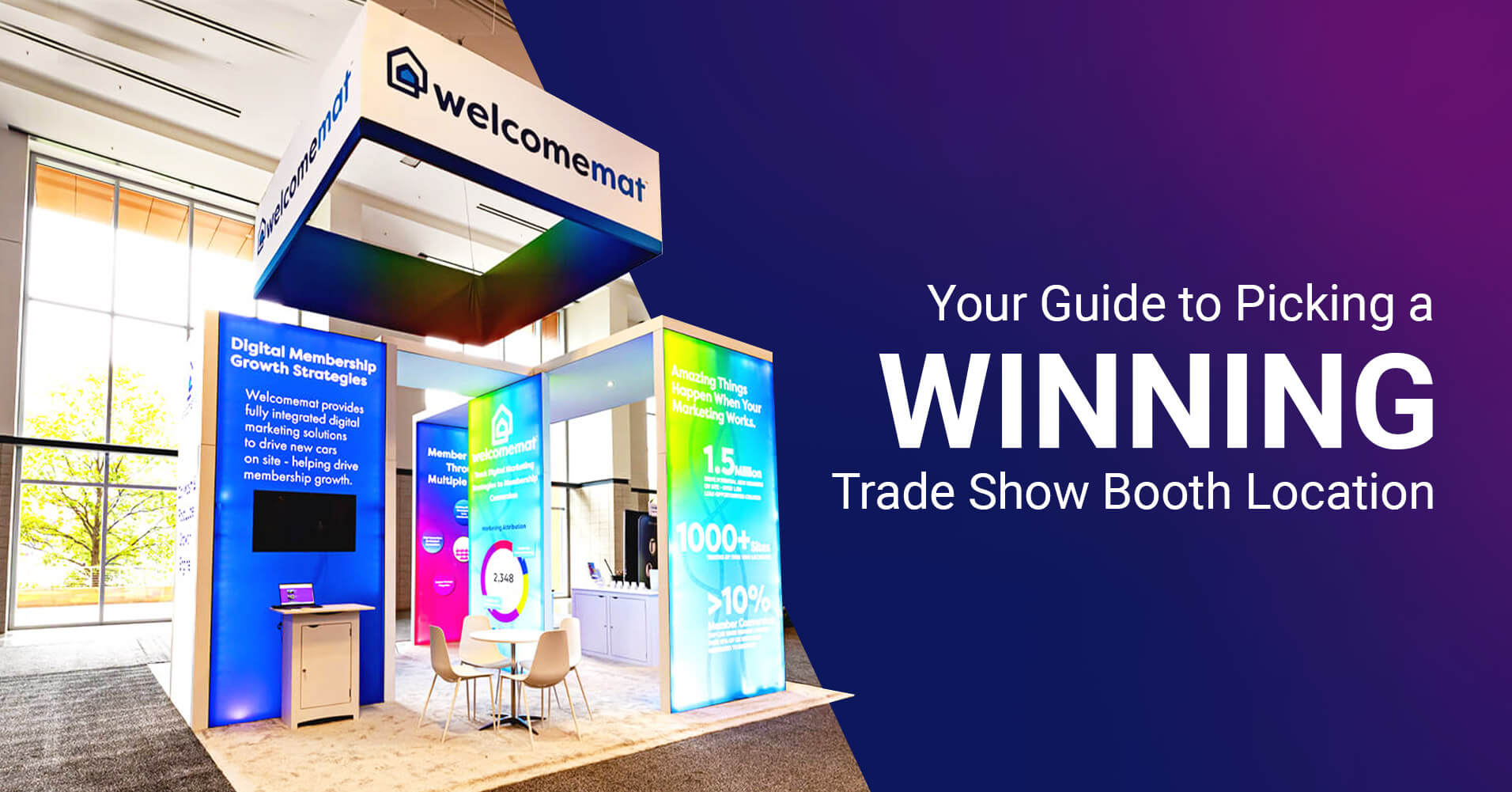 Your Guide to Picking a Winning Trade Show Booth Location