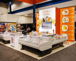 Interactive product demonstration booth