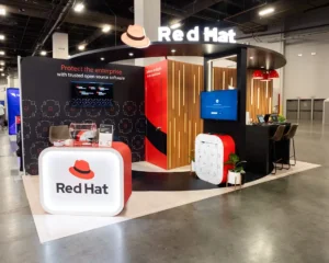 Virtual reality trade show experience