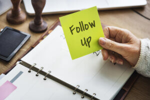 Trade show lead follow-up strategy