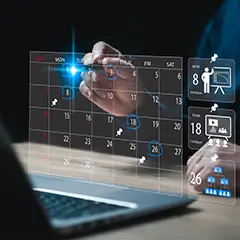 Schedule Meetings on Calendar
