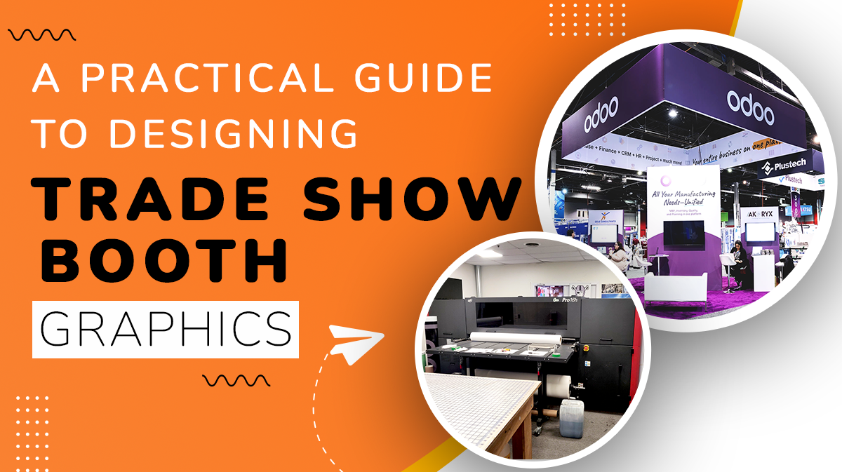 Guide to designing effective trade show booth graphics with modern booth display