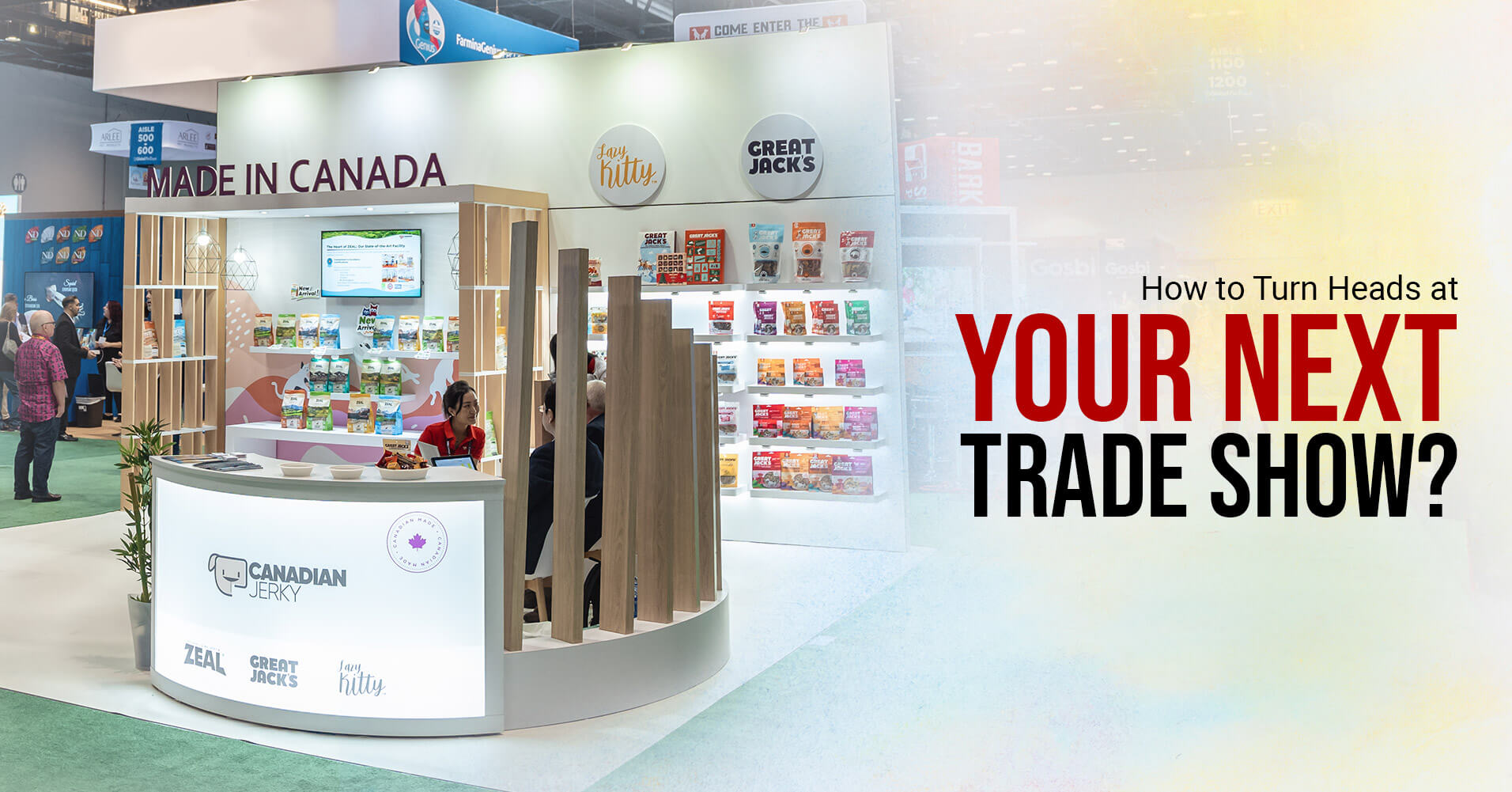 How to Turn Heads at Your Next Trade Show