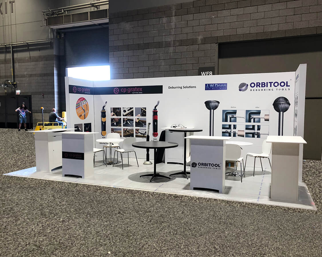 10x20 trade show exhibit rental