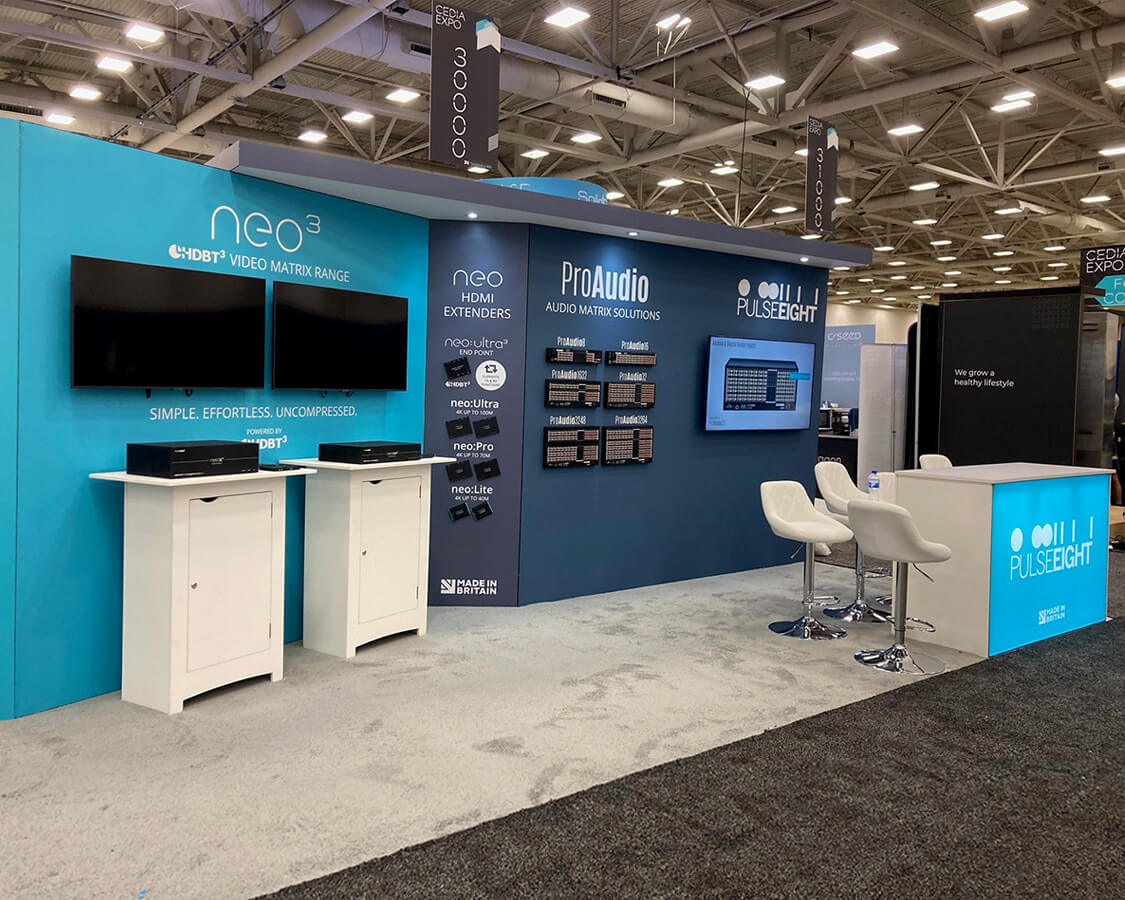10×20 Trade Show Exhibit at CediaExpo 2022, Dallas, Tx 10×20 Trade Show Exhibit at CediaExpo 2022, Dallas, Tx