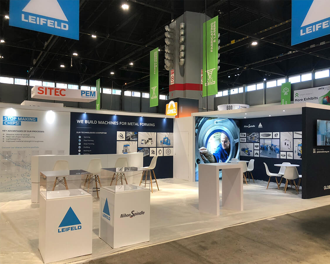 20x20 trade show booth