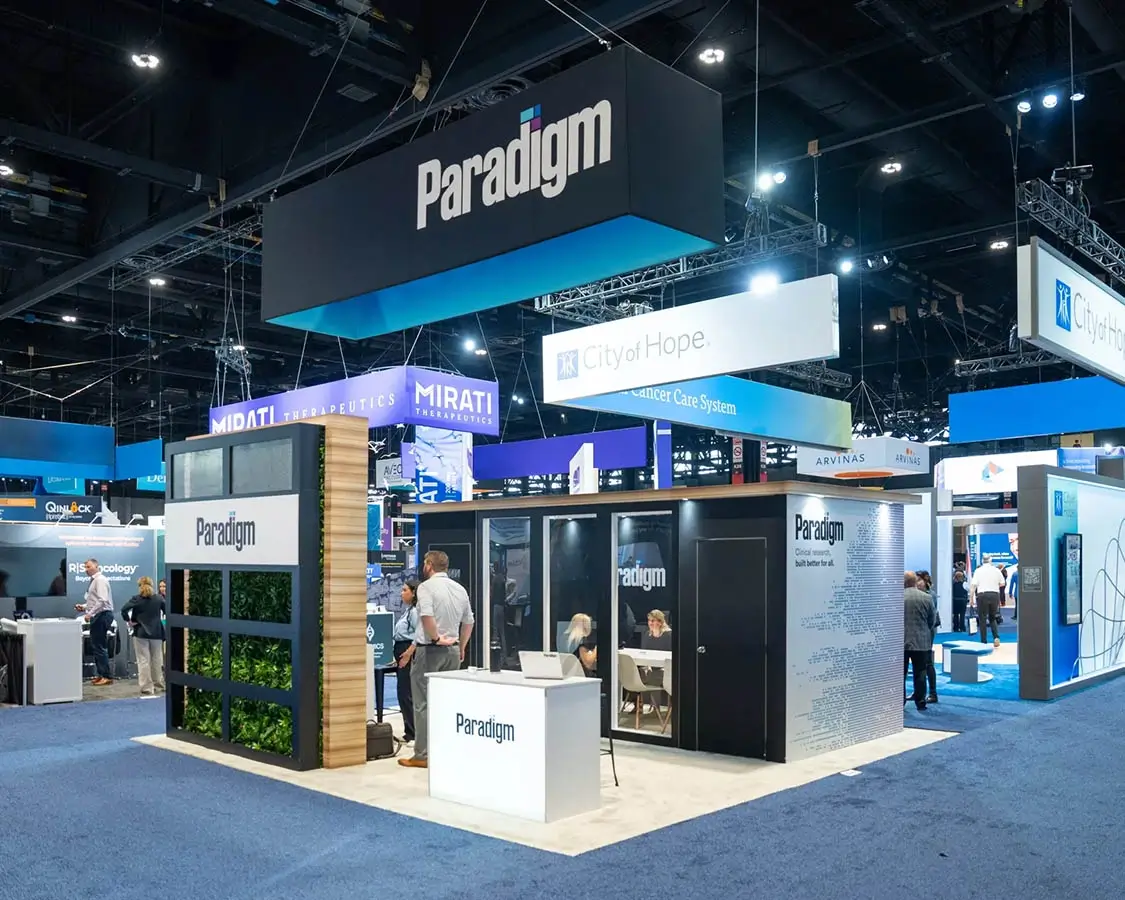 20×20 Exhibit Booth Rentals