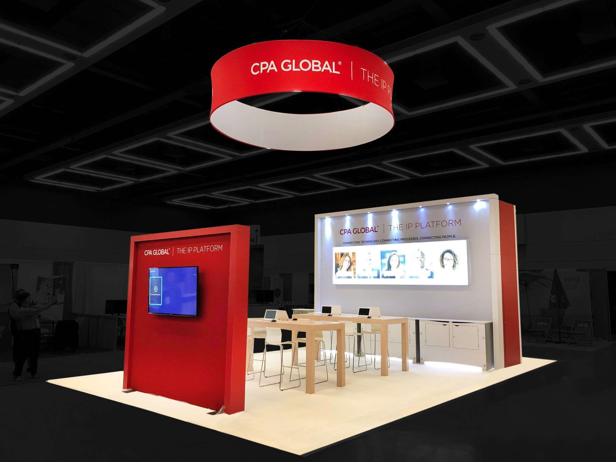 20’x30′ Trade Show rental Booth
