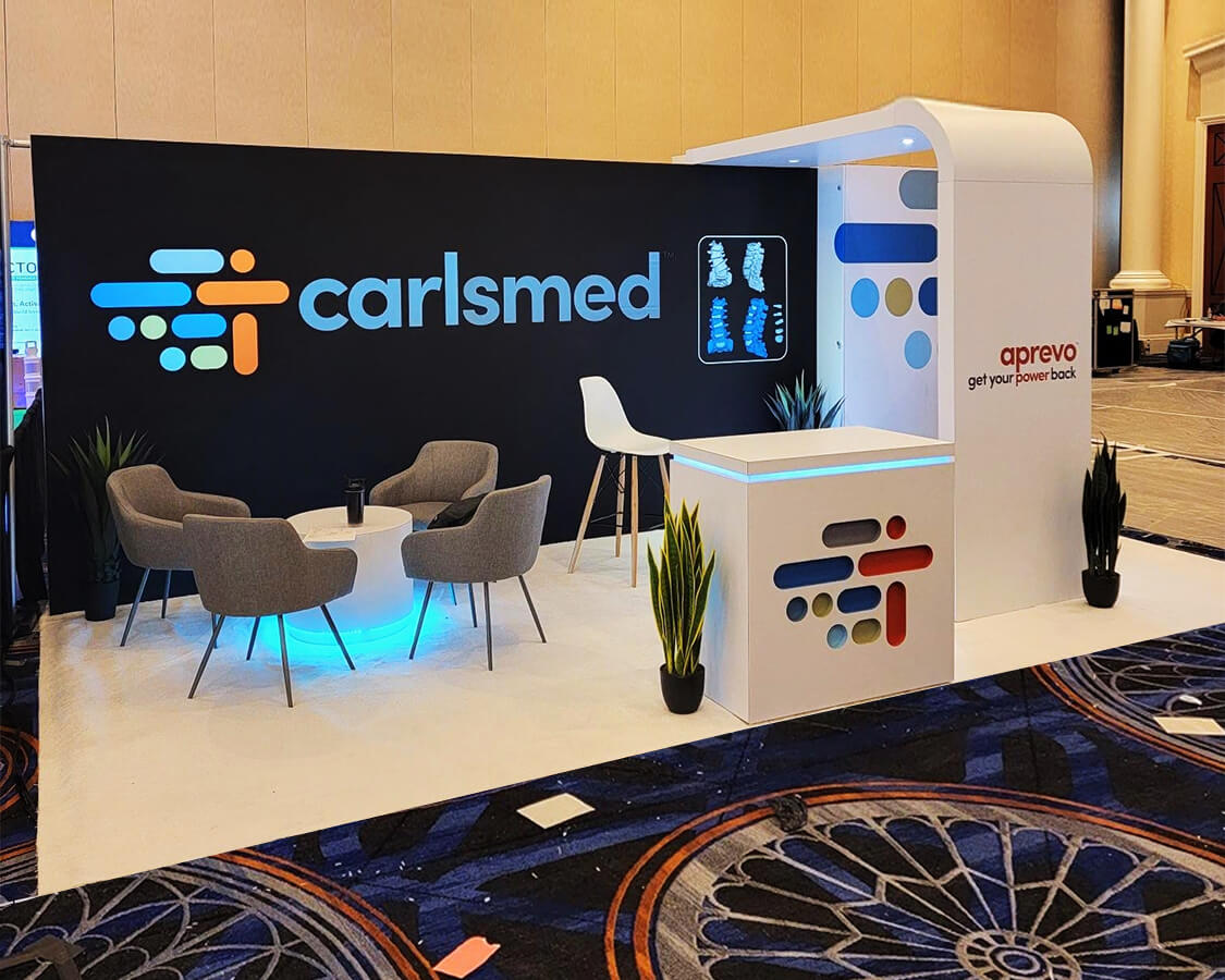 Make a splash with award-winning 10x20 booth rentals