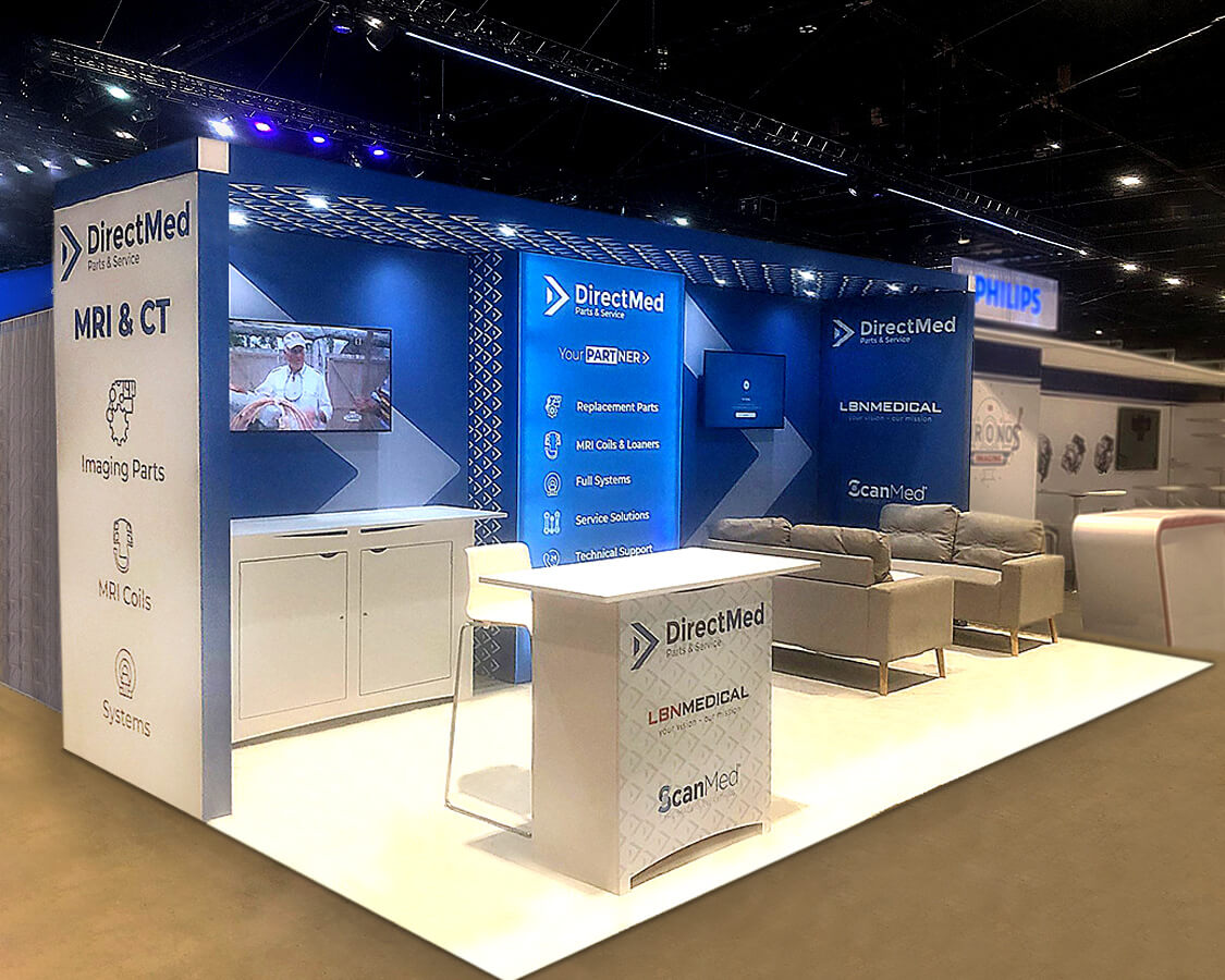 10’x20′ BOOTH EXHIBITS at RSNA