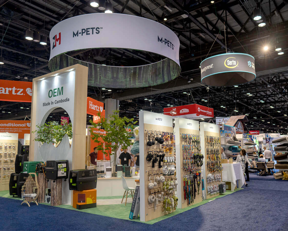 20×30 Exhibit Booth Rentals