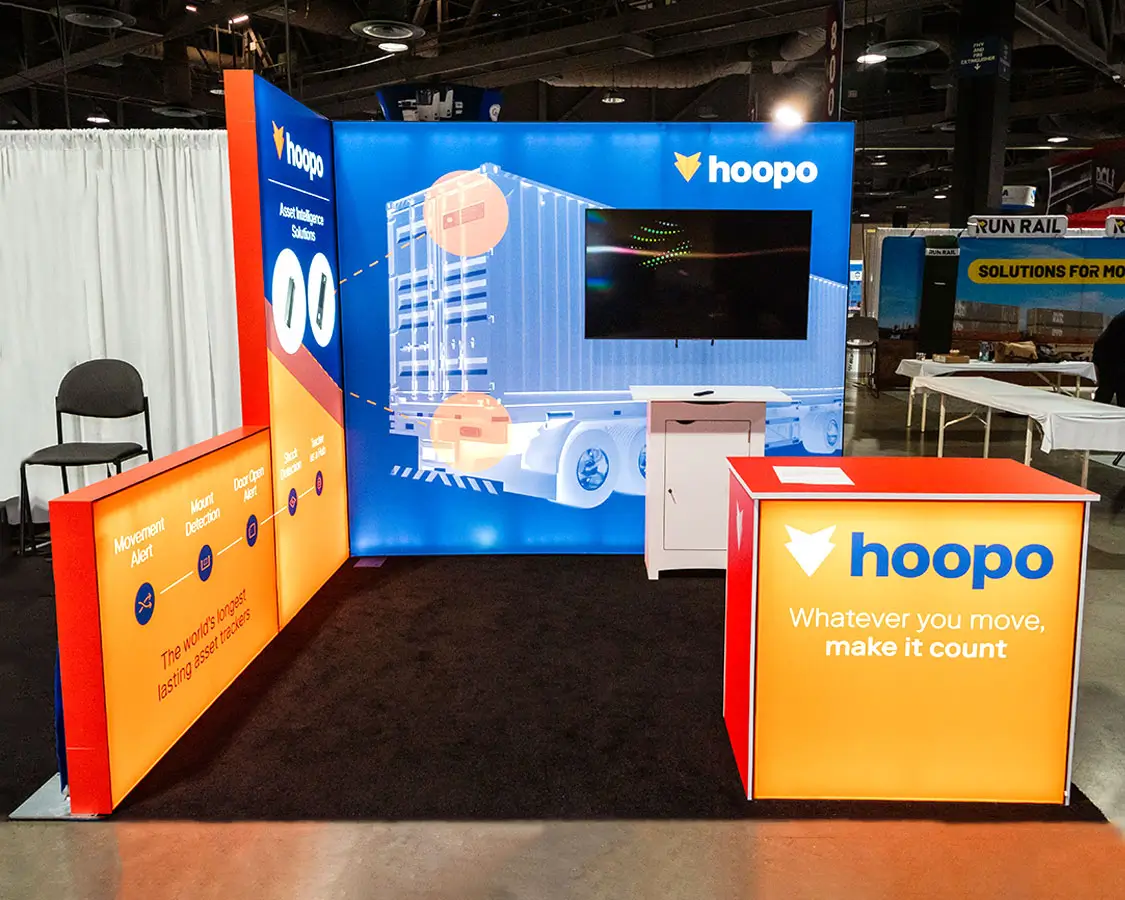 10x10 Trade show booth rental