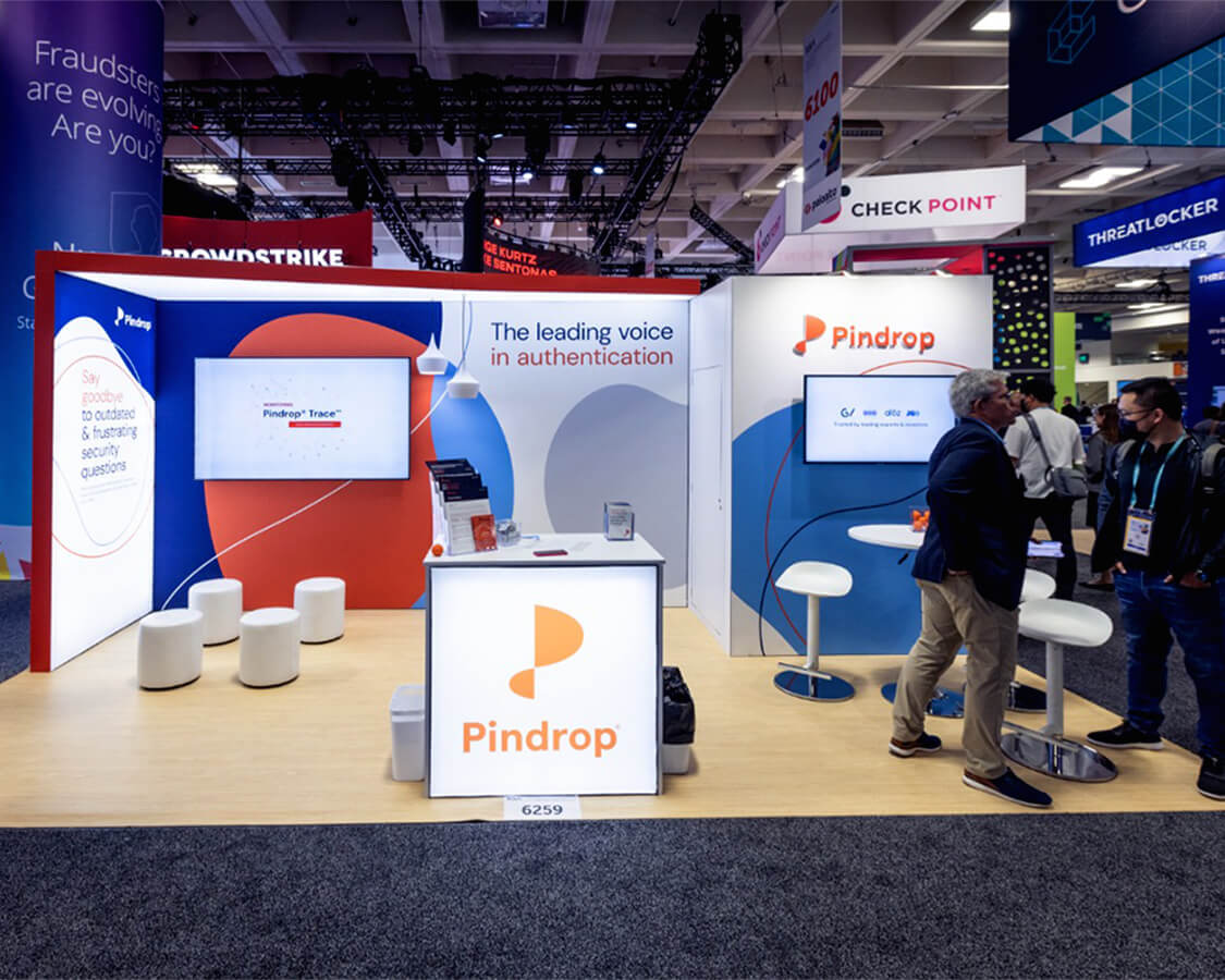 Count on Exponents for attention-grabbing 10x20 trade show booth rentals
