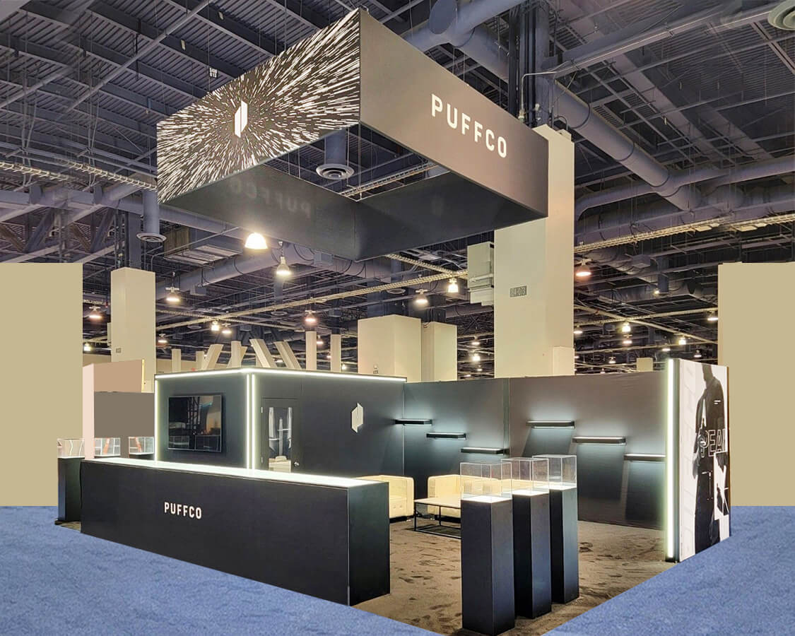 20x20 trade show exhibit rental