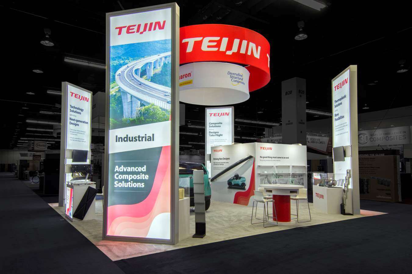 30’x30′ Custom Rental Booth @ CAMX