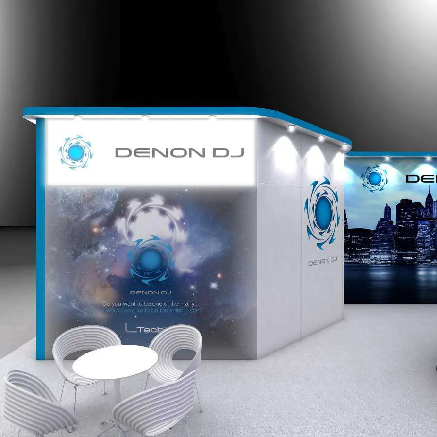 30x40 Tradeshow Booth Rental | RLU3040 02