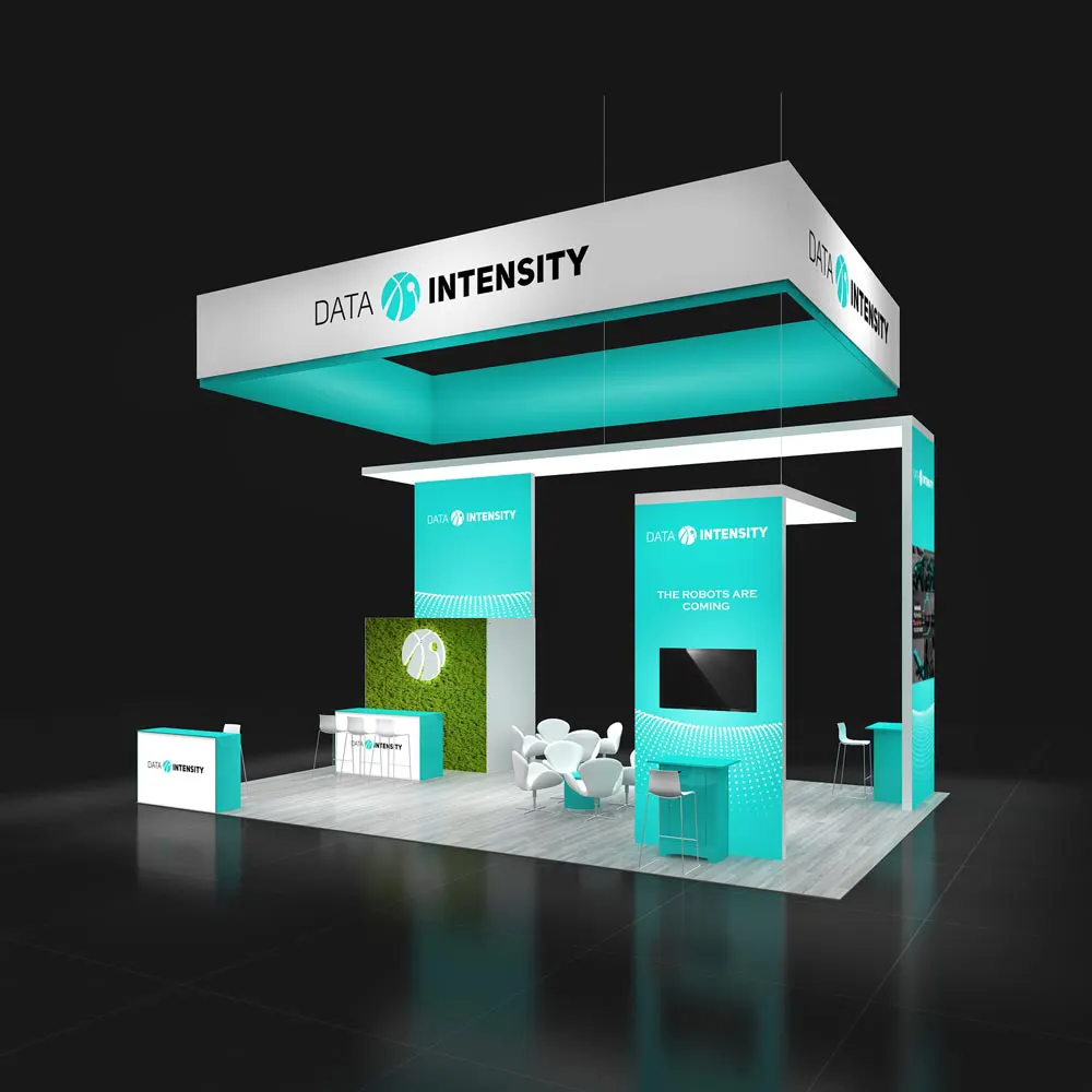 Side View 1 – RLU2030 153: 20x30 Trade Show Exhibit