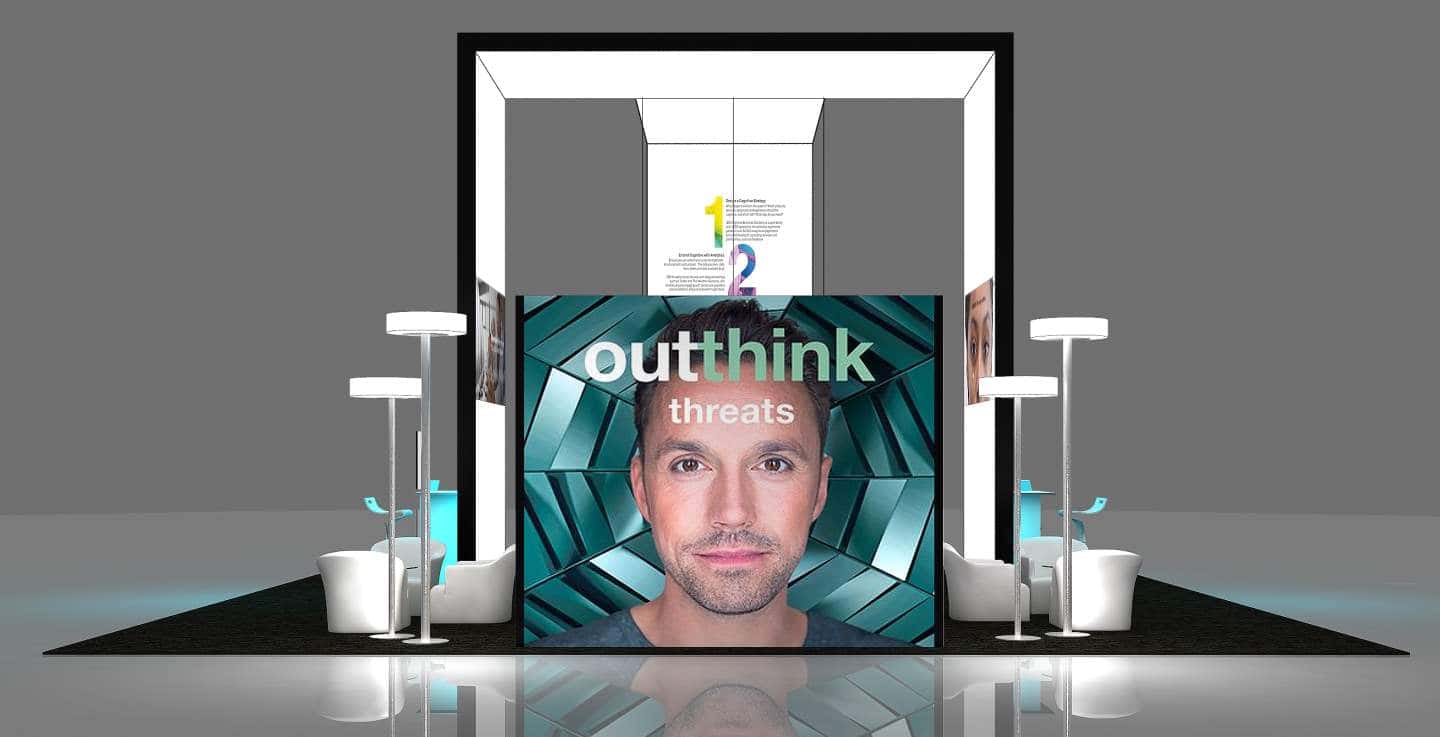 30x30 Trade Show Booth Design - PLU3030 01 | Exponents