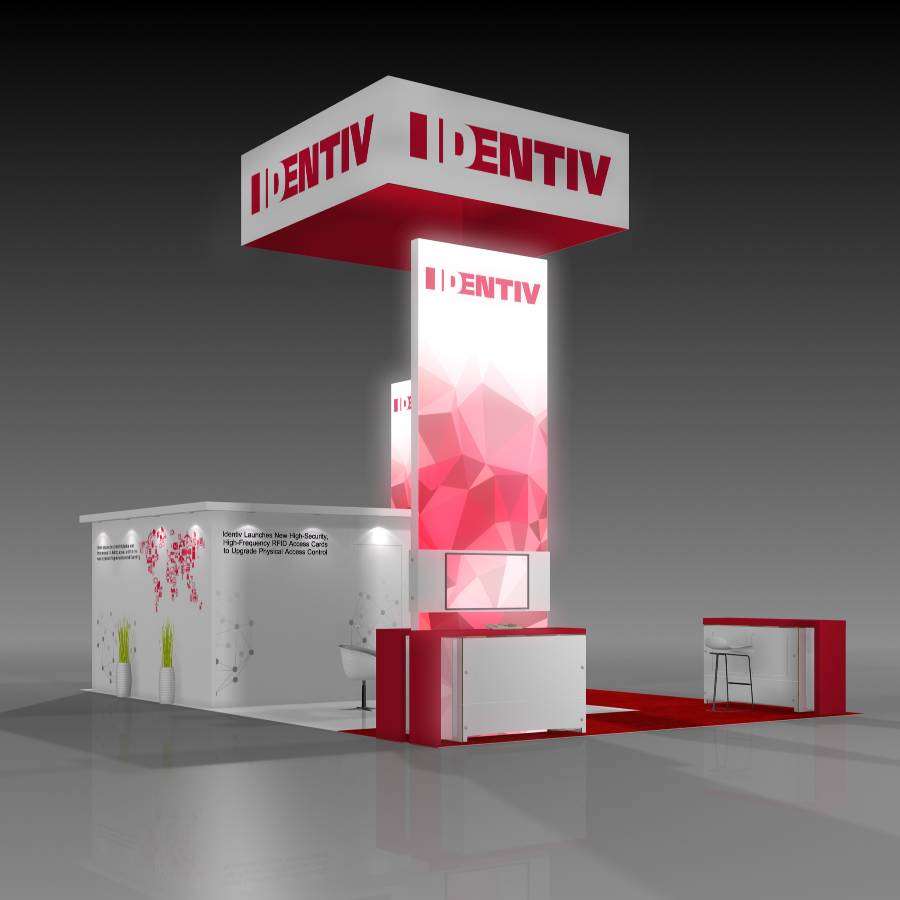 20x30 Trade Show Booth Design - PLU2030 30 | Exponents