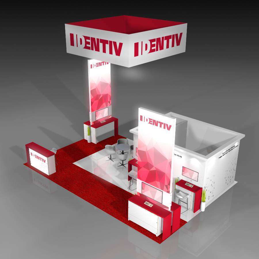 20x30 Trade Show Booth Design - PLU2030 30 | Exponents