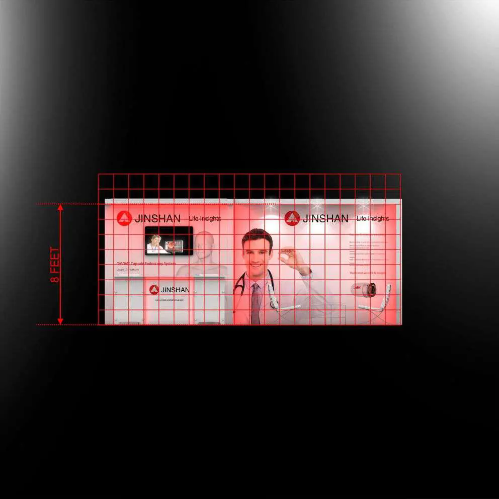 Elevation - RH1020 04: Capitalized on the market with remarkable 10x20 booth rentals