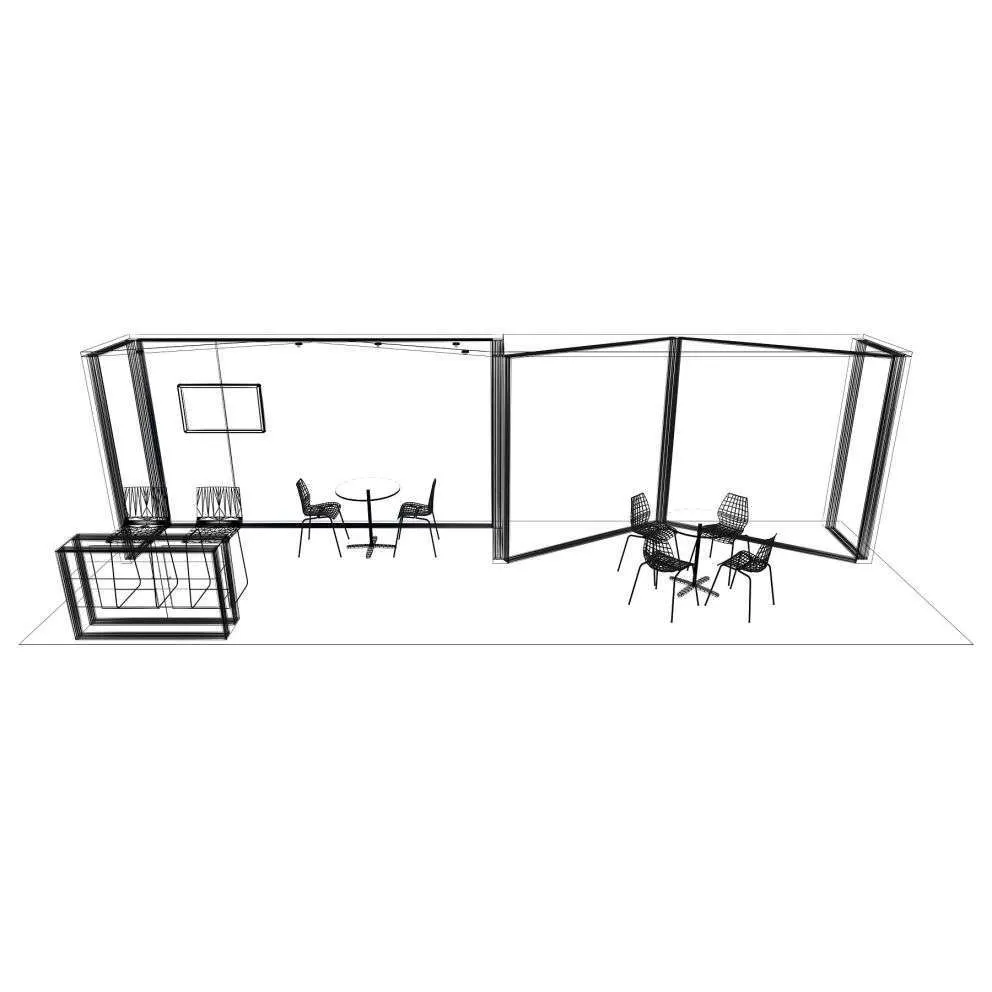 Plan - RLU1030 16: Stylish 10x30 Booth Designs for Visual Brand Presence Plan - RLU1030 16: Stylish 10x30 Booth Designs for Visual Brand Presence