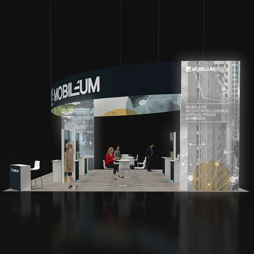 30x30 Trade Show Booth Design - PLU3030 66 | Exponents