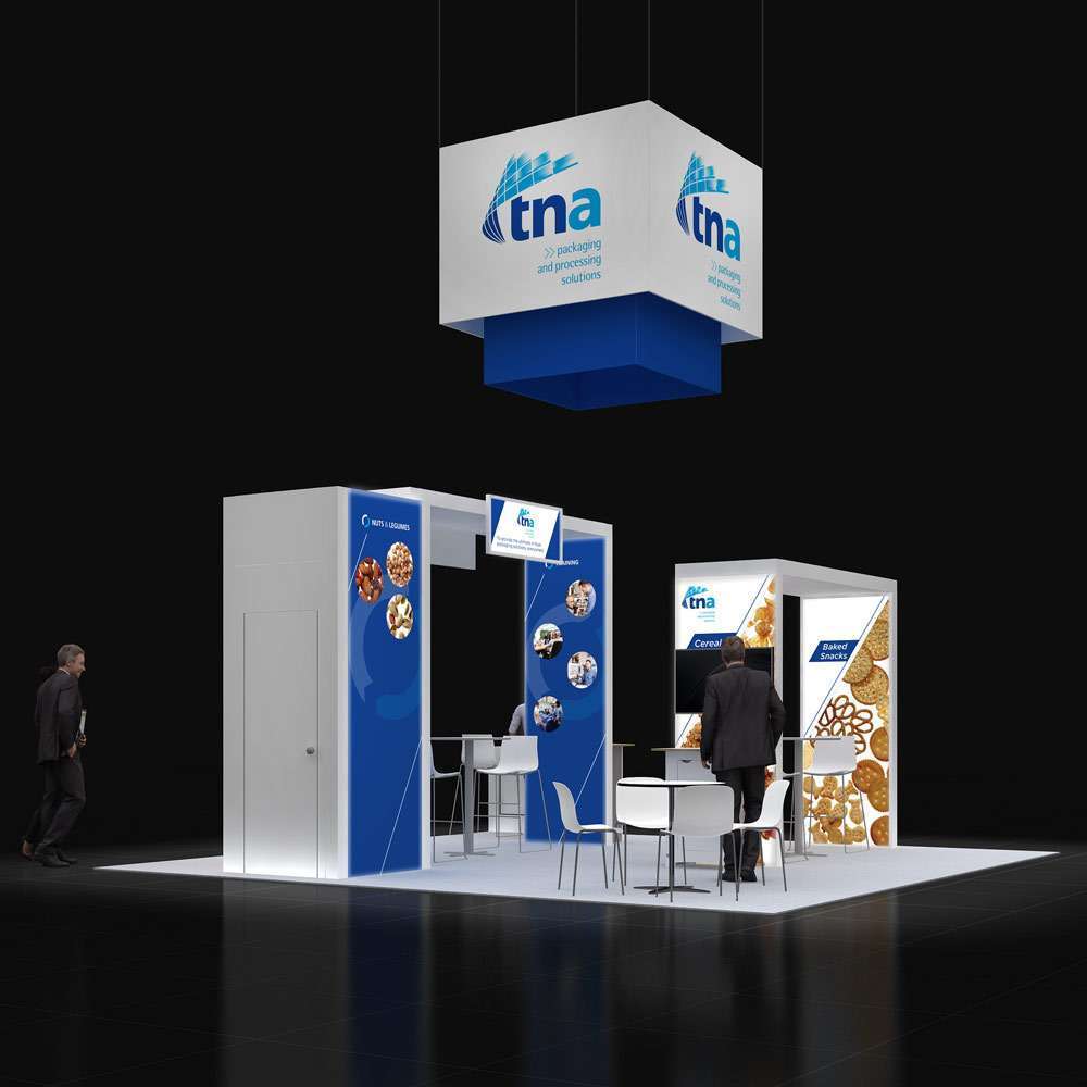 Sitting Area - RL2020 06: Interactive 20x20 Trade Show Exhibit Design