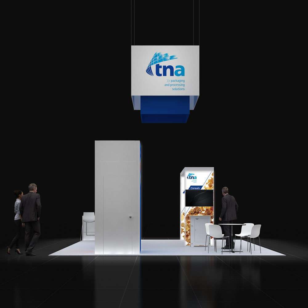 Sitting Area 2 - RL2020 06: Interactive 20x20 Trade Show Exhibit Design