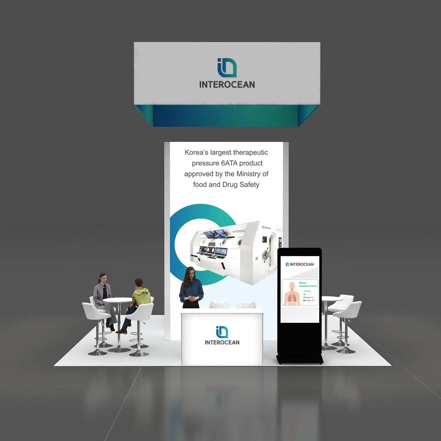 00000 Interocean trade show booth