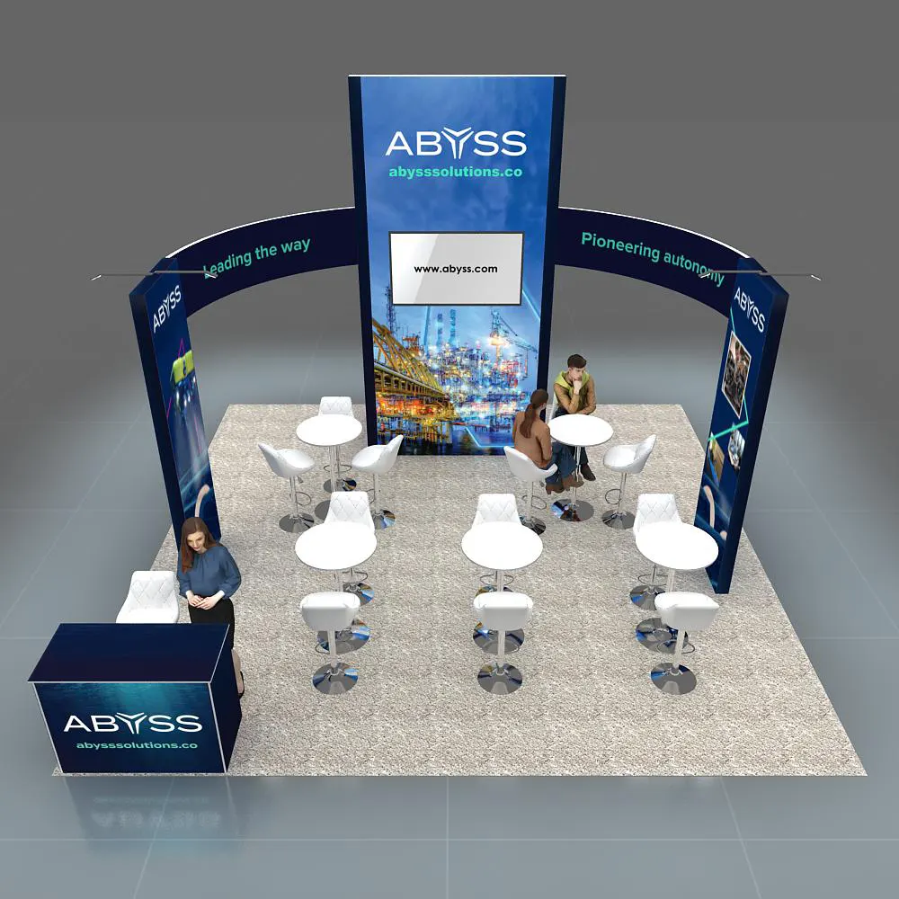 Top View -2 - 20x20 Booth Design - YRLU2020 101