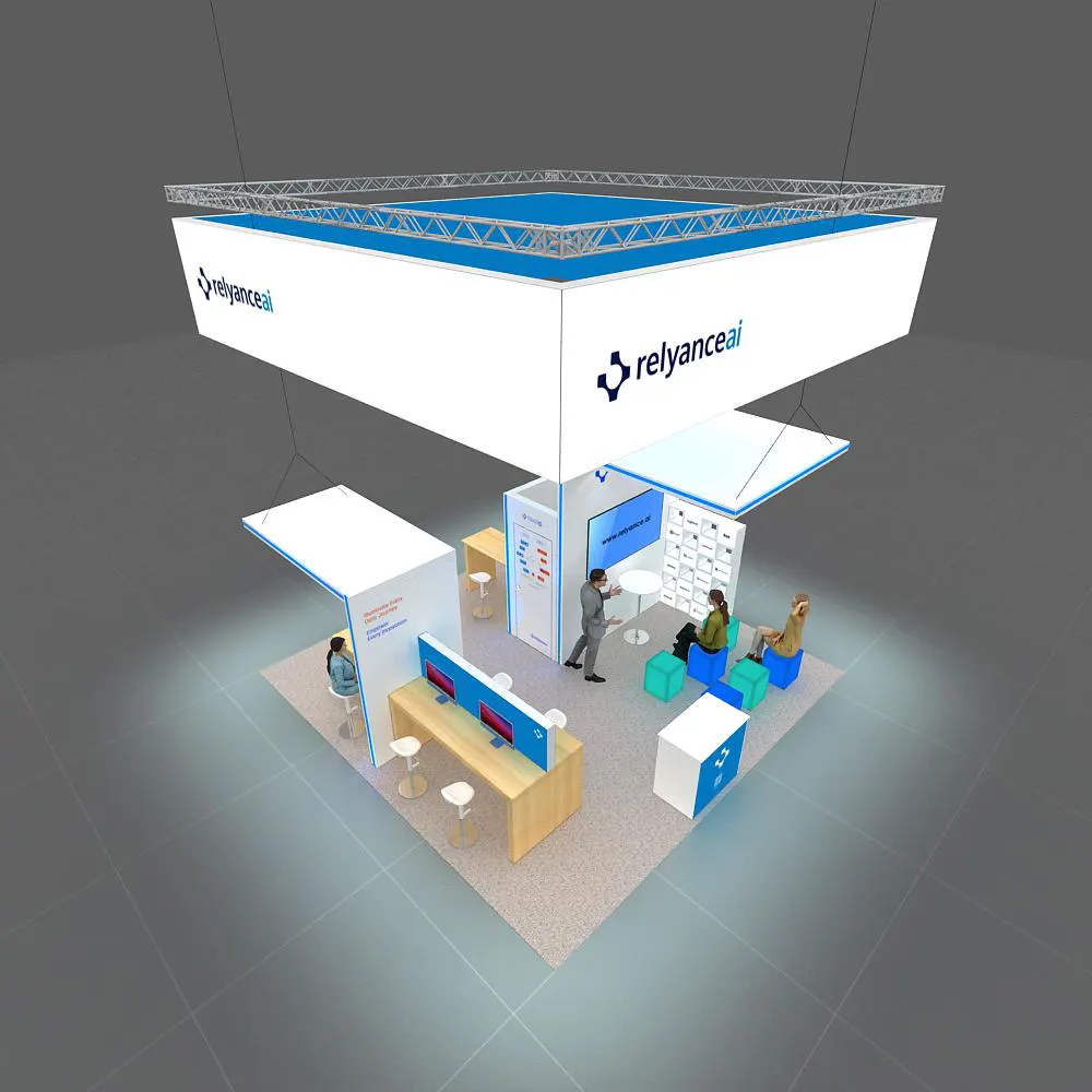 Top View - 20x20 Booth Design - YRLU2020 15