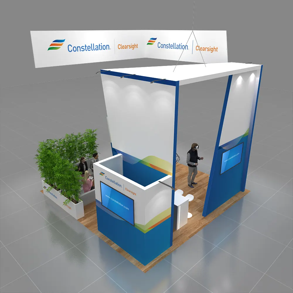 Top View - 20x20 Booth Design - YRLU2020 119