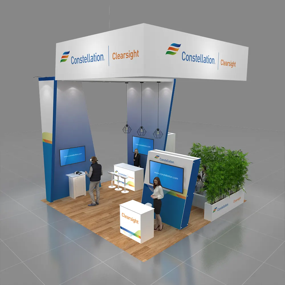 Top View-2 - 20x20 Booth Design - YRLU2020 119