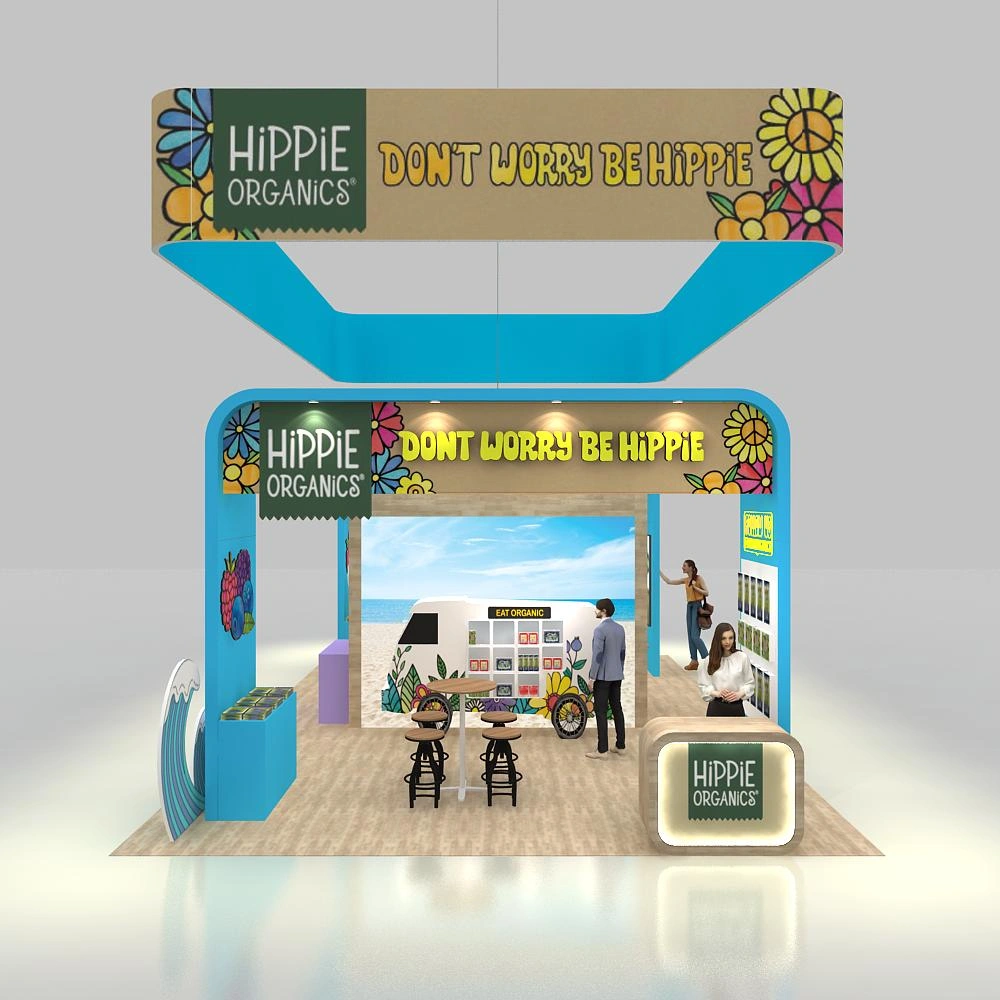 Closed View - Trade show booth Design - BRLU2030 13