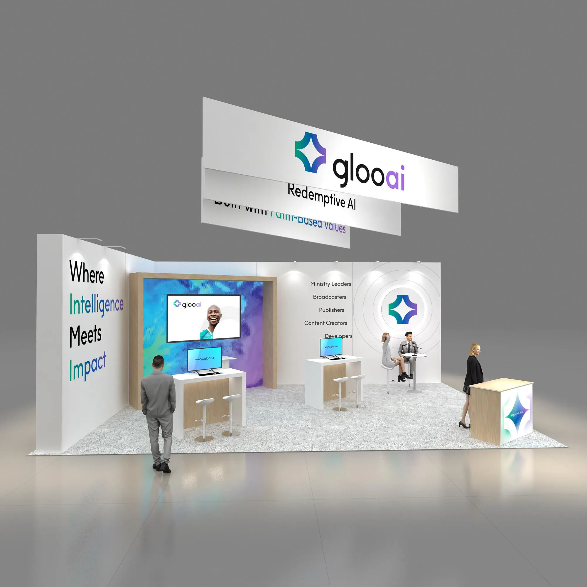 Side View - 20x30 Booth Design YRLU2030 120
