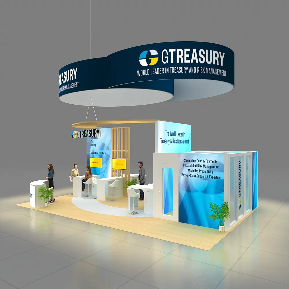 Side View - 20x30 Booth Rentals YRLU2030 88