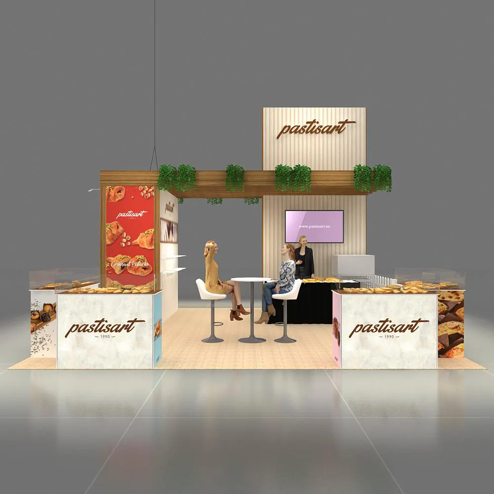 Front View - 20x20 Booth Design - YRLU2020 180 Front View - 20x20 Booth Design - YRLU2020 180