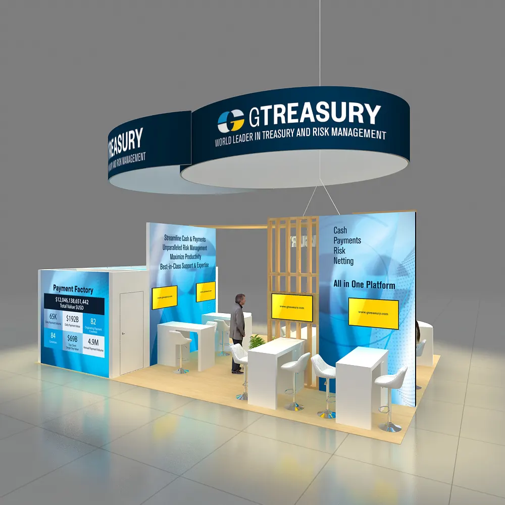 Side View - 20x30 Booth Design YRLU2030 88