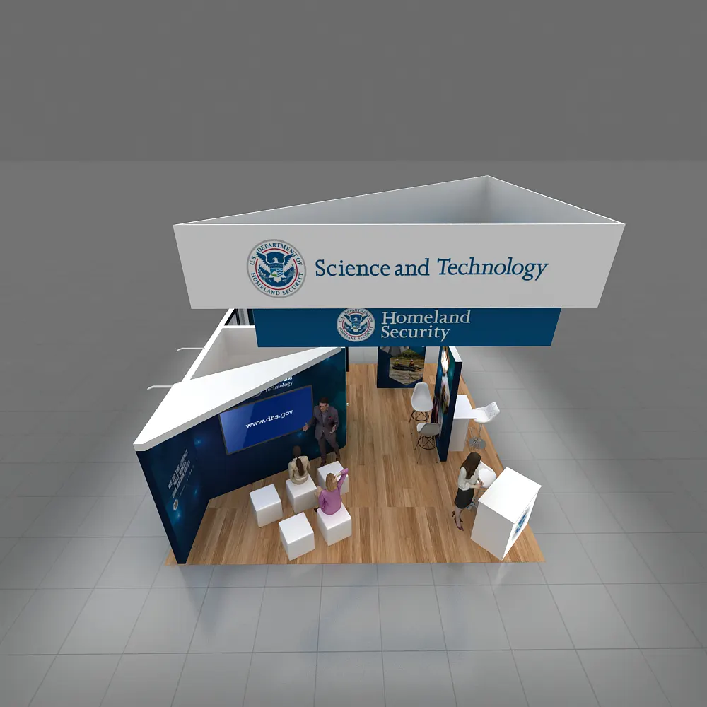 Top View - 20x20 Booth Design - YRLU2020 177