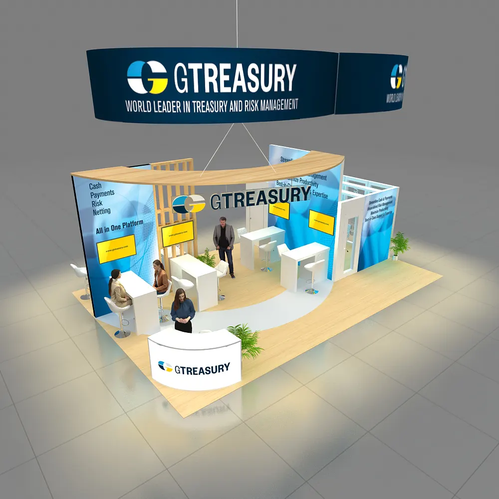 Top View - 20x30 Exhibit Design YRLU2030 88
