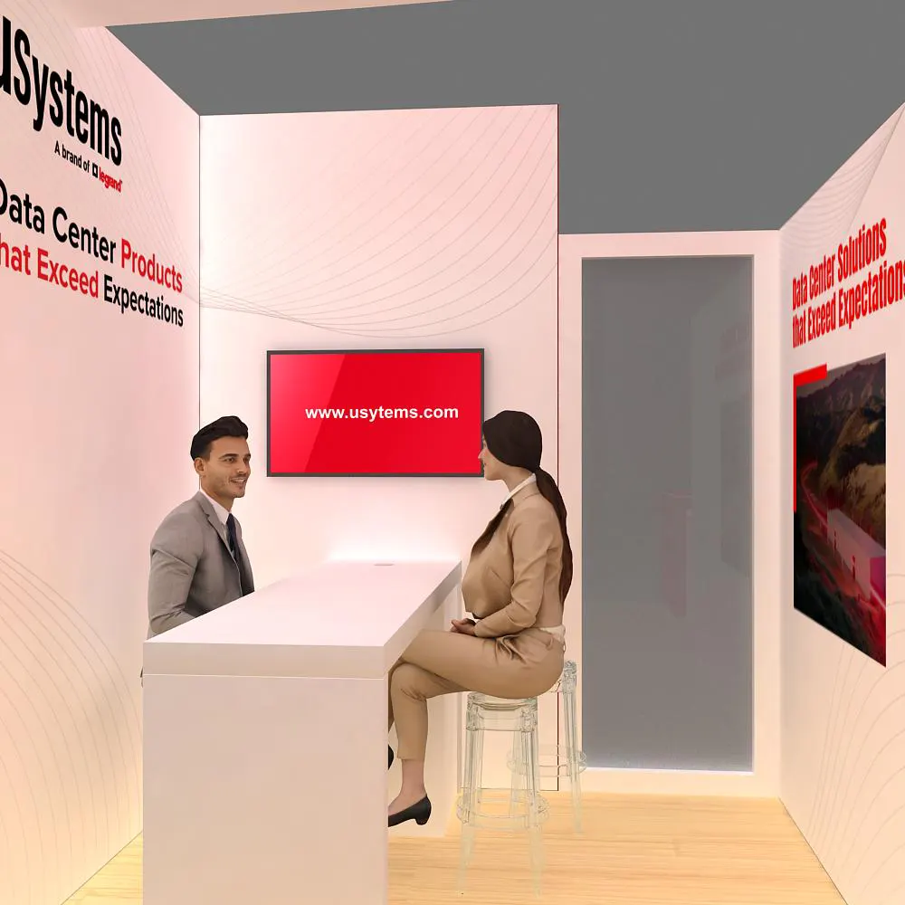Meeting Area  - 20x20 Exhibit Booth Design - YRH2020 06 Meeting Area - 20x20 Exhibit Booth Design - YRH2020 06