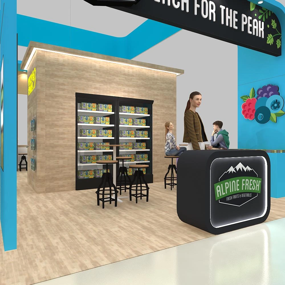 Closed View BRLU2030 13: 20x30 Exhibit rentals