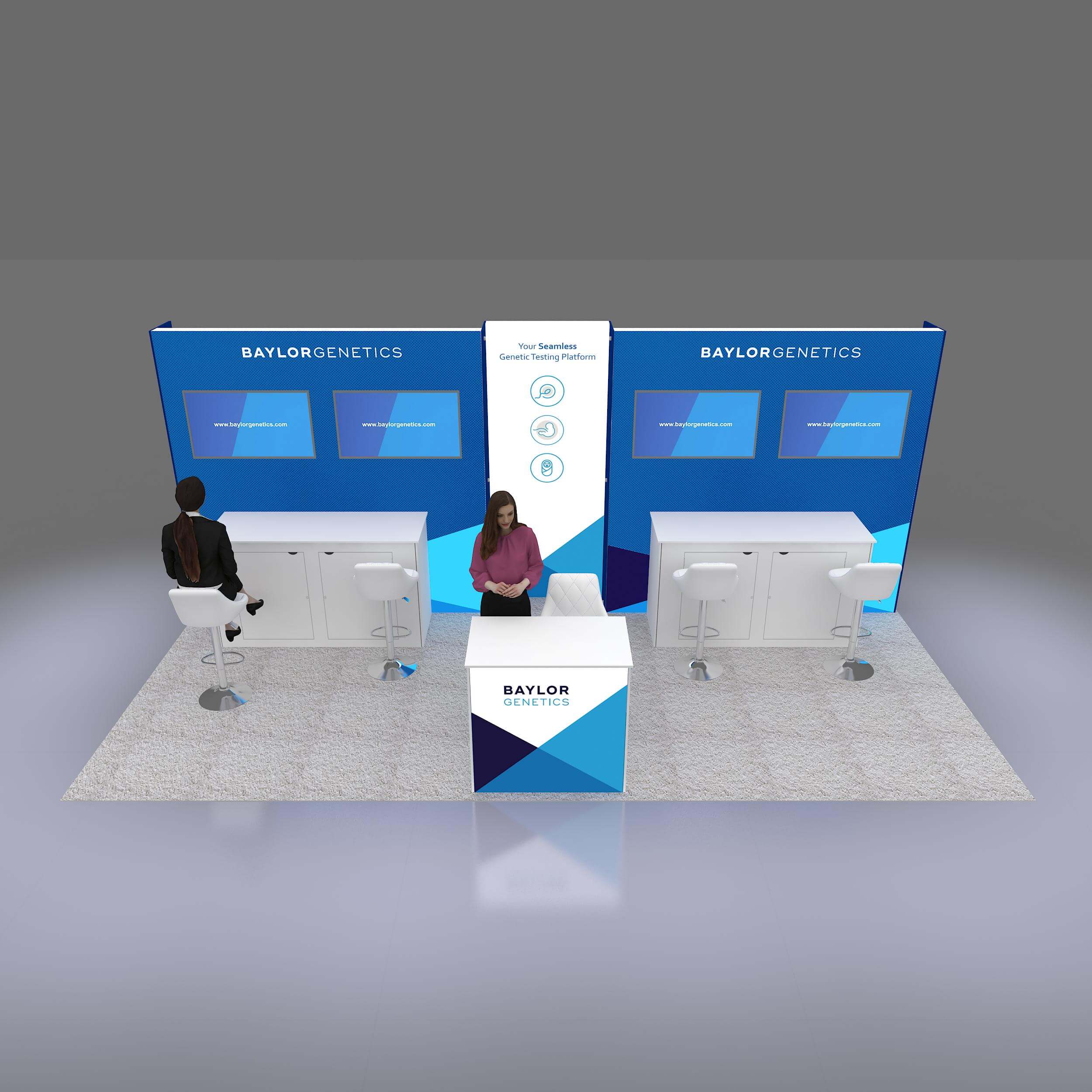 Arial View - GRLE1020 28: Trust Exponents to deliver best-in-class 10x20 booth rentals for shows