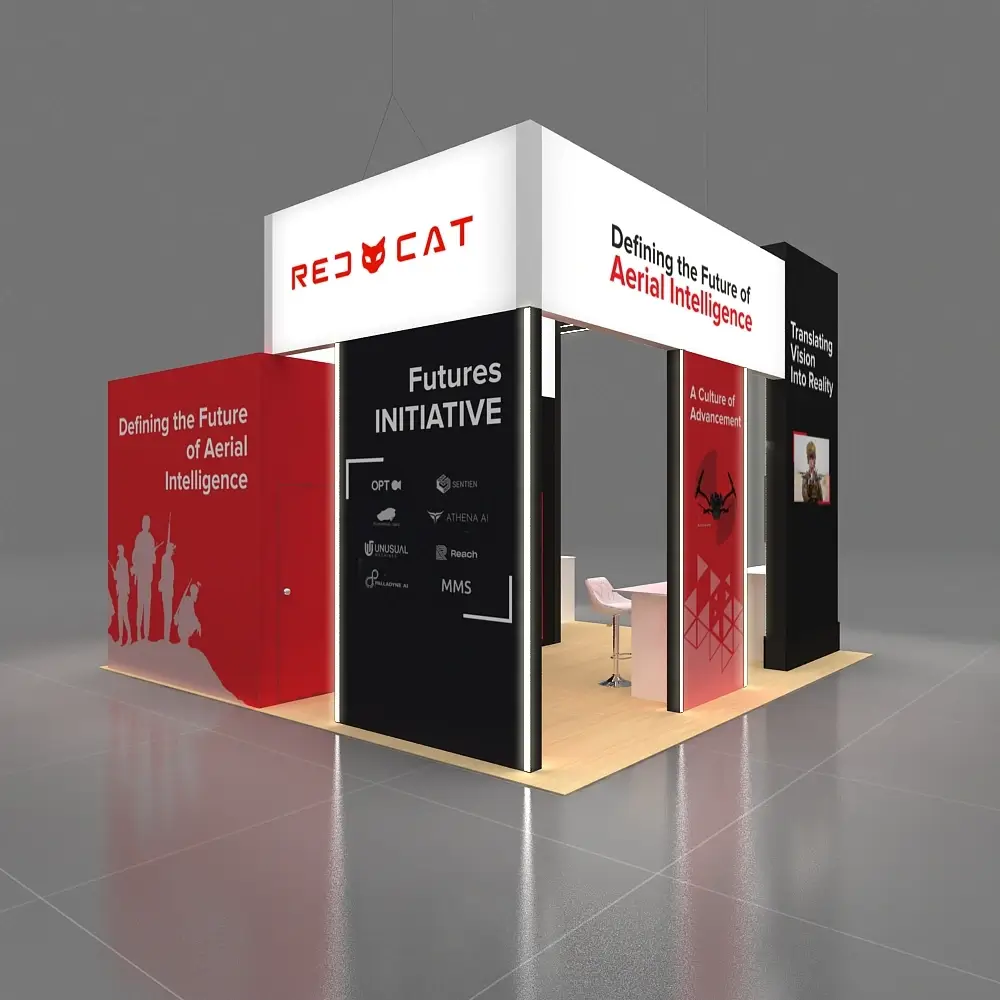 BRLU2020 88 Red Cat Booth Design (1) BRLU2020 88 Red Cat Booth Design (1)