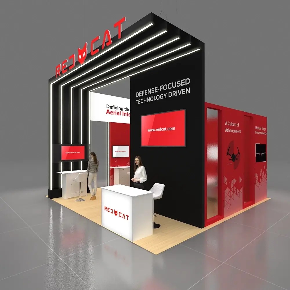 BRLU2020 88 Red Cat Booth Design (3)