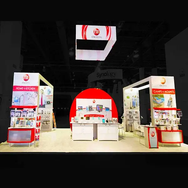 Turnkey all-inclusive booth rentals for trade show